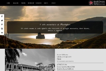 Sito web per associazione di fotografia